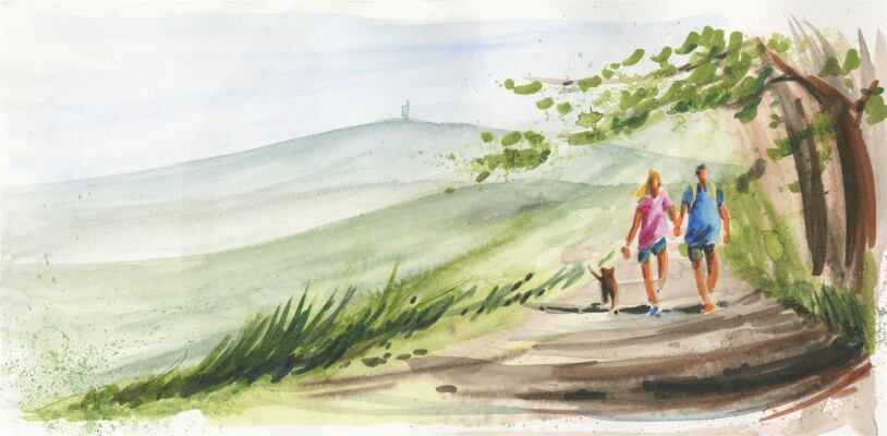 Aquarellmarker sind ideal für kreative...