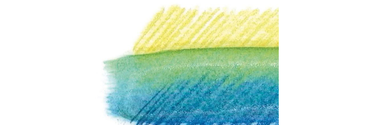 Vermalen von Pastellstiften mit dem Pinsel - Vermalen von Pastellstiften mit dem Pinsel