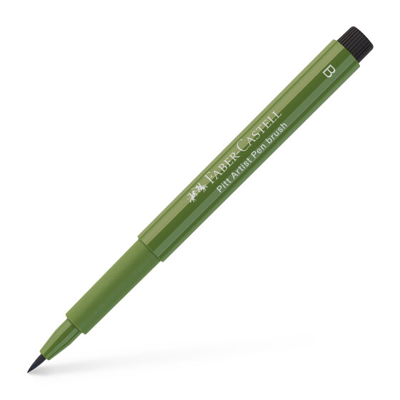Tuschestift PITT Artist Pen Brush 1-3 mm - chromoxydgrün stumpf