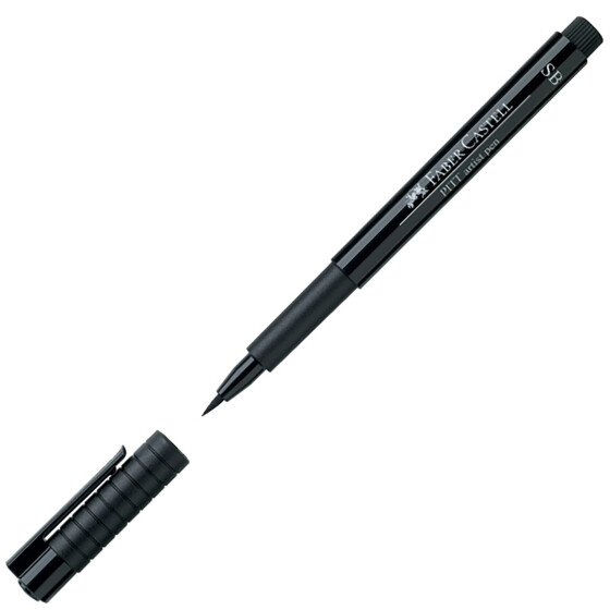 Tuschestift PITT® Artist Pen Soft Brush Farbe 199 - schwarz