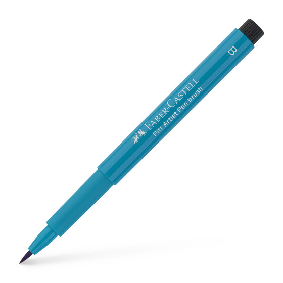 Tuschestift PITT Artist Pen Brush 1-3 mm - kobalttürkis