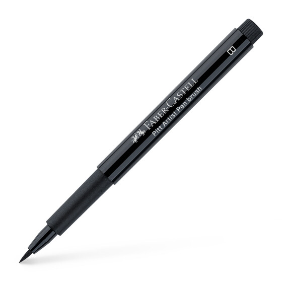 Tuschestift PITT Artist Pen Brush 1-3 mm - schwarz