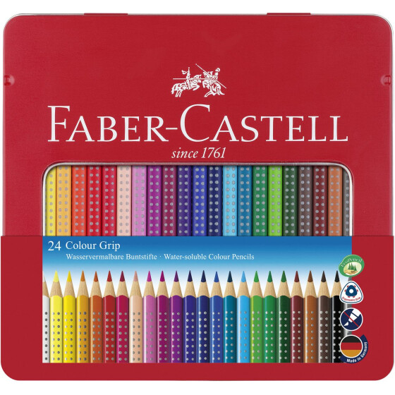 Buntstift Colour Grip 24er-Metalletui