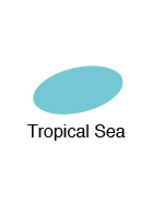 GRAPHIT Marker mit Rund- / Keilspitze Alkohol-basiert, Farbe: Tropical Sea 7230