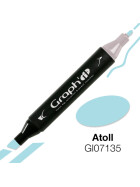GRAPHIT Marker mit Rund- / Keilspitze Alkohol-basiert, Farbe: Atoll (7135)