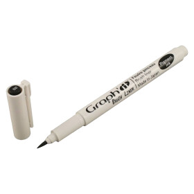 GRAPH`IT Brush liner - Black Pigmentliner Brush