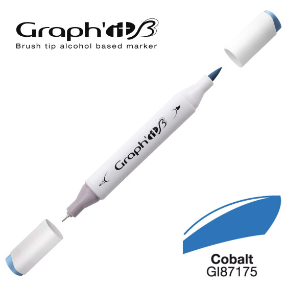 Layoutmarker GRAPHIT Sketch Brush & extra fine  7175 - Cobalt