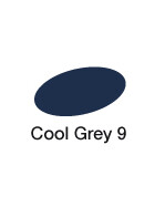 GRAPHIT Marker mit Rund- / Keilspitze Alkohol-basiert, Farbe: Cool Grey 9 9109