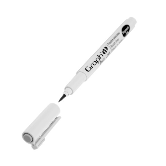 GRAPHIT Brush liner - mittelgrau