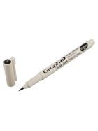 GRAPH`IT Brush liner - Medium grey Pigmentliner Brush