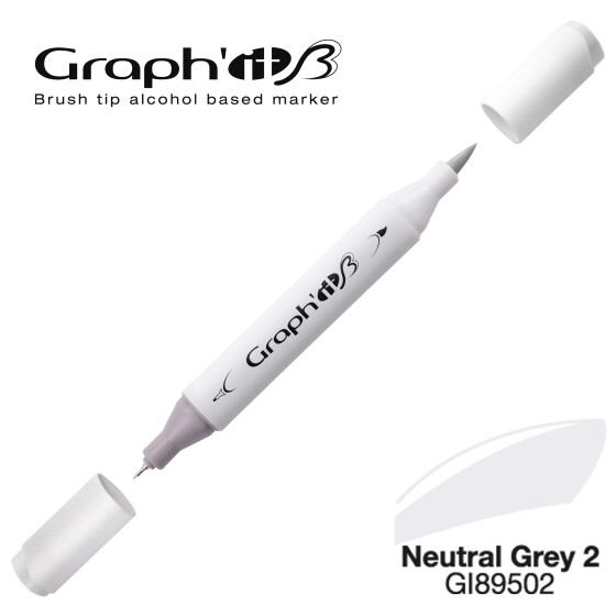 Layoutmarker GRAPHIT Sketch Brush & extra fine  9502 - Neutral Grey 2