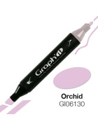 GRAPHIT Marker mit Rund- / Keilspitze Alkohol-basiert, Farbe: Orchid 6130