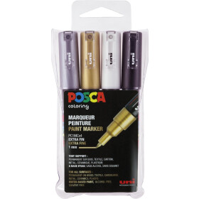 Marker POSCA PC-1MC extra-fein konische Spitze 0,7 mm -...