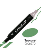 GRAPHIT Marker mit Rund- / Keilspitze Alkohol-basiert, Farbe: Tuscany (8270)