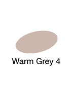 GRAPHIT Marker mit Rund- / Keilspitze Alkohol-basiert, Farbe: Warm Grey 4 (9404)