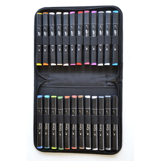 Layoutmarker GRAPHIT 24er Set - Basic