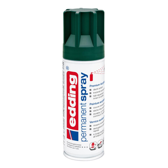 Permanent Spray 200ml - moosgrün seidenmatt RAL 6005
