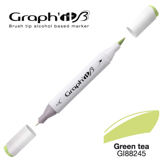 Layoutmarker GRAPHIT Sketch Brush & extra fine  8245 - Green tea