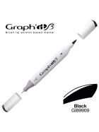 GRAPHIT Marker Brush & Extra Fine - Black (9909)