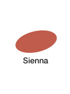 GRAPHIT Marker mit Rund- / Keilspitze Alkohol-basiert, Farbe: Sienna (3170)