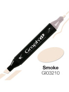 GRAPHIT Marker mit Rund- / Keilspitze Alkohol-basiert, Farbe: Smoke (3210)