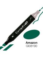GRAPHIT Marker mit Rund- / Keilspitze Alkohol-basiert, Farbe: Amazon 8190