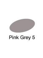 GRAPHIT Marker mit Rund- / Keilspitze Alkohol-basiert, Farbe: Pink Grey 5 (9305)