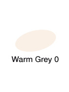 GRAPHIT Marker mit Rund- / Keilspitze Alkohol-basiert, Farbe: Warm Grey 0 (9400)