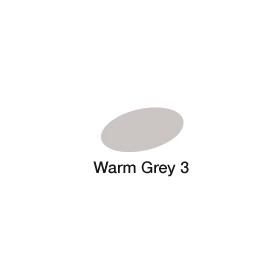 GRAPHIT Marker mit Rund- / Keilspitze Alkohol-basiert, Farbe: Warm Grey 3 (9403)