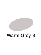 GRAPHIT Marker mit Rund- / Keilspitze Alkohol-basiert, Farbe: Warm Grey 3 (9403)