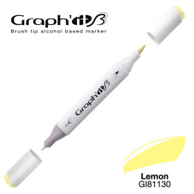 GRAPHIT Marker Brush & Extra Fine - Lemon (1130)