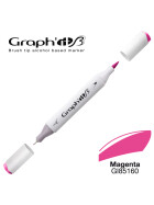 GRAPHIT Marker Brush & Extra Fine - Magenta (5160)
