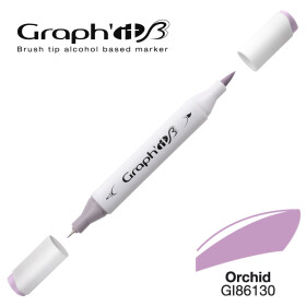GRAPHIT Marker Brush & Extra Fine - Orchid (6130)