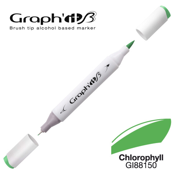Layoutmarker GRAPHIT Sketch Brush & extra fine  8150 - Chlorophyll