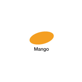 GRAPHIT Marker mit Rund- / Keilspitze Alkohol-basiert, Farbe: Mango (2150)