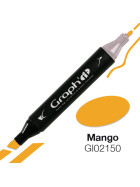 GRAPHIT Marker mit Rund- / Keilspitze Alkohol-basiert, Farbe: Mango (2150)