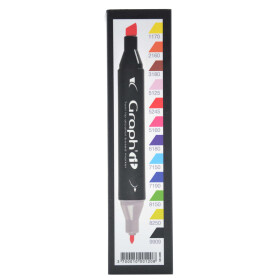 Layoutmarker GRAPHIT 12er Set - Classic