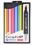 Layoutmarker GRAPHIT 12er Set - Classic