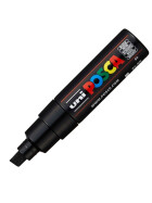 Marker POSCA PC-8K breit Keilspitze 8 mm - schwarz