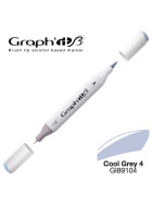 Layoutmarker GRAPHIT Sketch Brush & extra fine  9104 - Cool Grey 4