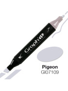 GRAPHIT Marker mit Rund- / Keilspitze Alkohol-basiert, Farbe: Pigeon (7109)