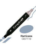 GRAPHIT Marker mit Rund- / Keilspitze Alkohol-basiert, Farbe: Hurricane 7119