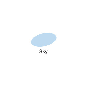 GRAPHIT Marker mit Rund- / Keilspitze Alkohol-basiert, Farbe: Sky (7125)