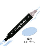 GRAPHIT Marker mit Rund- / Keilspitze Alkohol-basiert, Farbe: Sky (7125)