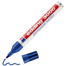 e-3000 permanent marker blau