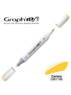 GRAPHIT Marker Brush & Extra Fine - Canary (1190)