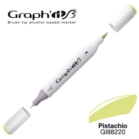 GRAPHIT Marker Brush & Extra Fine - Pistachio (8220)