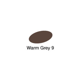 GRAPHIT Marker mit Rund- / Keilspitze Alkohol-basiert, Farbe: Warm Grey 9 (9409)