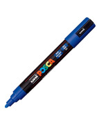 Marker POSCA PC-5M mittelfein Rundspitze 1,8-2,5 mm - blau