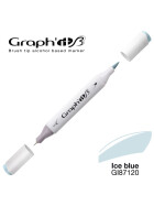 GRAPHIT Marker Brush & Extra Fine - Ice blue (7120)